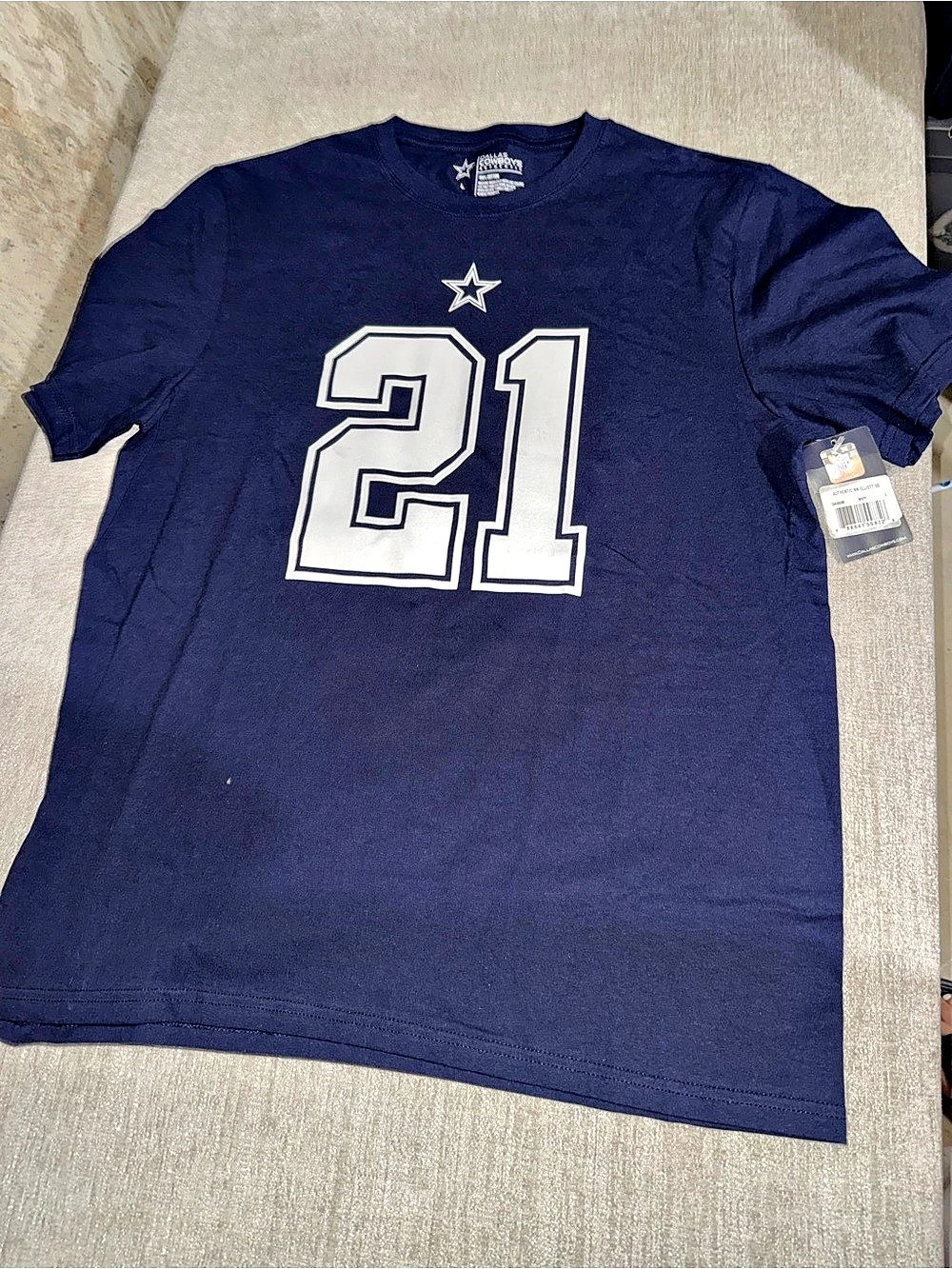 Dallas Cowboys Ezekiel Elliott #21 NFL T-Shirt Men’s L NWT